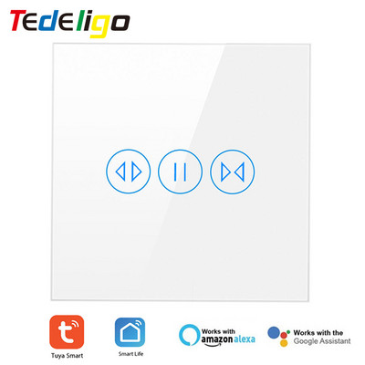 Tuya Smart Switch Rulookardinad aknale Koduautomaatika Rulookardina mootor Elektriline juhtimine , Google Home Alexa