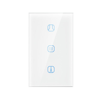 A Tuya WiFi intelligens függönykapcsoló APP vezérlése működik az Alexa Google Home elektromos motoros redőny kapcsolóval