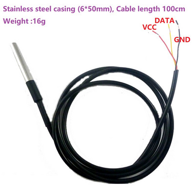 DC 3,7-25V DS18B20 RS485 RS232 TTL Modbus Rtu Senzor de temperatură Monitor de achiziție de la distanță Modul termometru digital