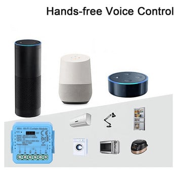 Διακόπτης κουρτινών Module Dimmer Curtain Switch Smart Life App Τηλεχειριστήριο Alexa Google Home Voice Control