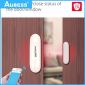 CoRui Smart Wifi Senzor de intrare pentru uși și ferestre Sistem inteligent de alarmă pentru securitatea casei NAS-DS01W Sistem de avertizare pentru securitatea casei împotriva efracției