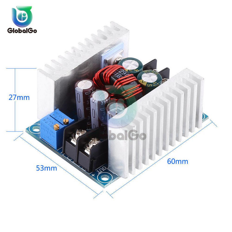Convertor de putere DC Buck Modul Step Down 300W 20A 9A DC-DC 6V-40V la 1.2V-36V Placă de tensiune de putere a driverului LED de curent constant