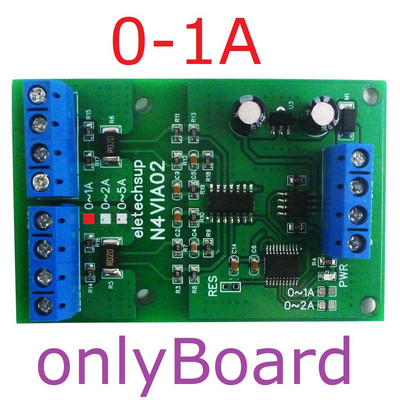 3 IN 1 RS485 Modbus RTU Áram- és feszültségmérő kártya 0-30V Feszültségjel mérés 1A 2A 5A Áramgyűjtő modul