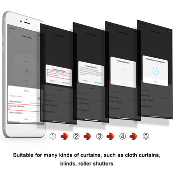 Tuya WiFi Smart Curtain Switch Smart Electric Motorized Curtain Blind Roller Shutter Wifi Intelligent Curtain Switch Home Hotel