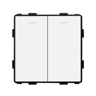 Bingoelec valge kristall karastatud klaaspaneel Valguslüliti eu prantsuse seinakontakt usb tv rj45 satelliit Sensor lüliti moodul DIY