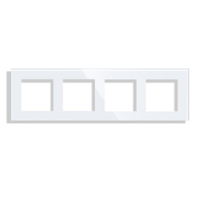 Bingoelec valge kristall karastatud klaaspaneel Valguslüliti eu prantsuse seinakontakt usb tv rj45 satelliit Sensor lüliti moodul DIY