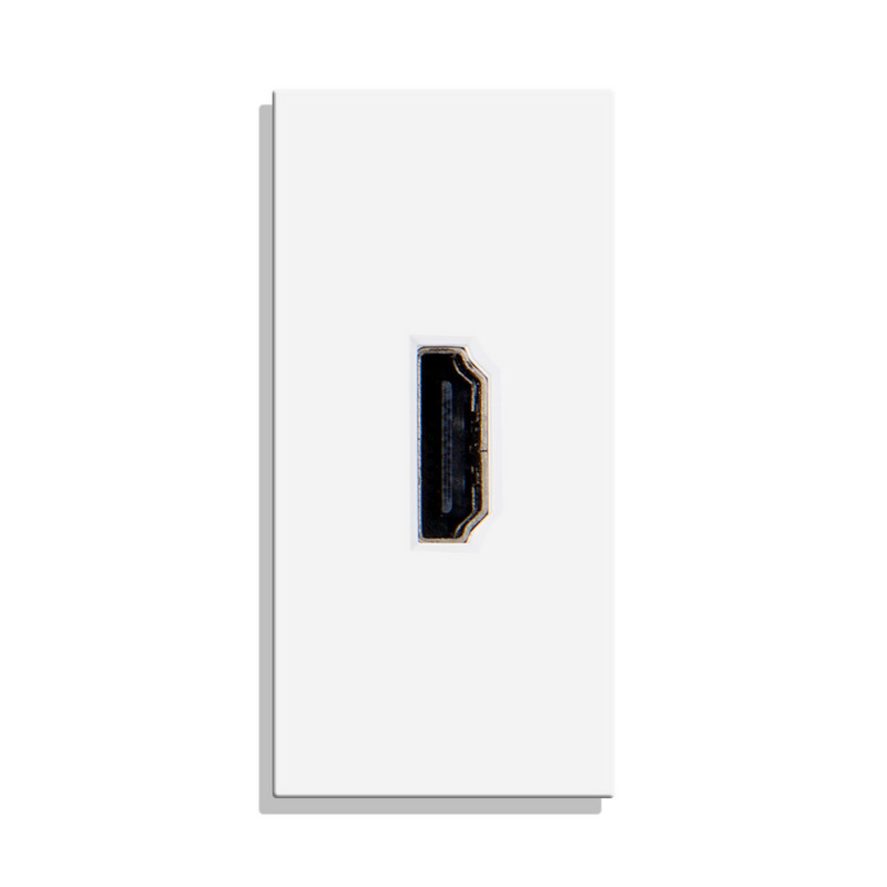 Bingoelec valge kristall karastatud klaaspaneel Valguslüliti eu prantsuse seinakontakt usb tv rj45 satelliit Sensor lüliti moodul DIY