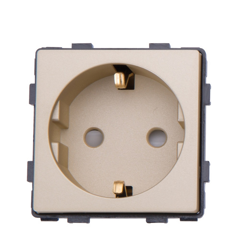 Bingoelec valge kristall karastatud klaaspaneel Valguslüliti eu prantsuse seinakontakt usb tv rj45 satelliit Sensor lüliti moodul DIY