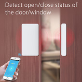 WIFI USB senzor dverí a okien, bezpečnostný alarm, podpora Alexa, Google Home, práca s aplikáciou TUYA Smart Life