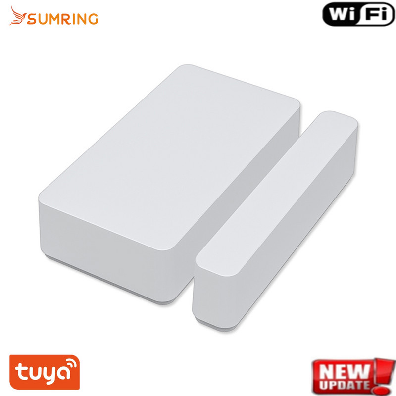 WIFI USB senzor dverí a okien, bezpečnostný alarm, podpora Alexa, Google Home, práca s aplikáciou TUYA Smart Life