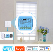 Tuya ZigBee WiFi Smart Switch Module for Roller Blinds Shutter Ηλεκτρικός κινητήρας Τηλεχειριστήριο Εργασία με Alexa Google Home