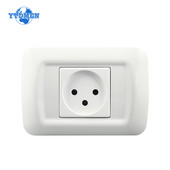 Izraelská štandardná elektrická zásuvka 118 ks, panelová, jednoduchá, 3 trojotvorová, 250 V 16 A, nástenná, jednoduchá/dvojitá elektrická zásuvka 1 ks