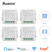 Comutator inteligent pentru perdele Tuya Jaluzelele electrice de uz casnic Controler pentru perdele Funcționează cu Amazon Alexa și Google Home