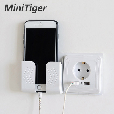 Minitiger Smart Home 2A Port USB dublu Adaptor pentru încărcător de perete Priză de încărcare cu adaptor de perete USB Priză UE Priză