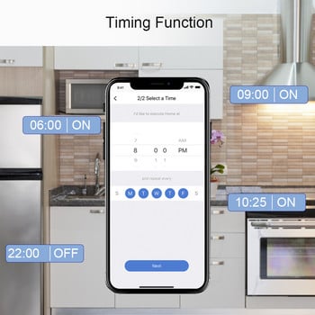 IsFriday Smart Socket Israel With USB 16A Tuya Wifi Plug Smart Life App Remote Control Timer Υποστήριξη Alexa Google Assistant