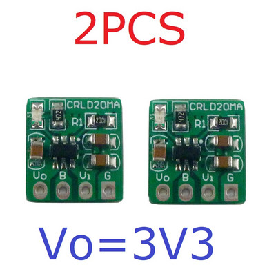 Automatikus töltő kisütő modul DC 5 V–4,2 V akkumulátortöltő és DC 3,7 V 3,8 V–3,3 V 3 V LDO átalakító 18650 Li-Ion Li-Poly