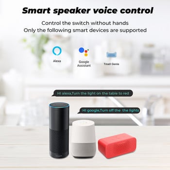 20A Tuya Smart Wifi Plug Πρίζα ασύρματου ελέγχου ΗΠΑ με λειτουργία χρονοδιακόπτη παρακολούθησης ενέργειας Λειτουργεί με την Alexa Google Home