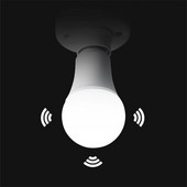 Pametna kuća Indukcijska svjetiljka za ljudsko tijelo 5/7/9/12W Bijela LED žarulja E27 Žarulje s radarskim senzorom na navoj svijetle noću E11966