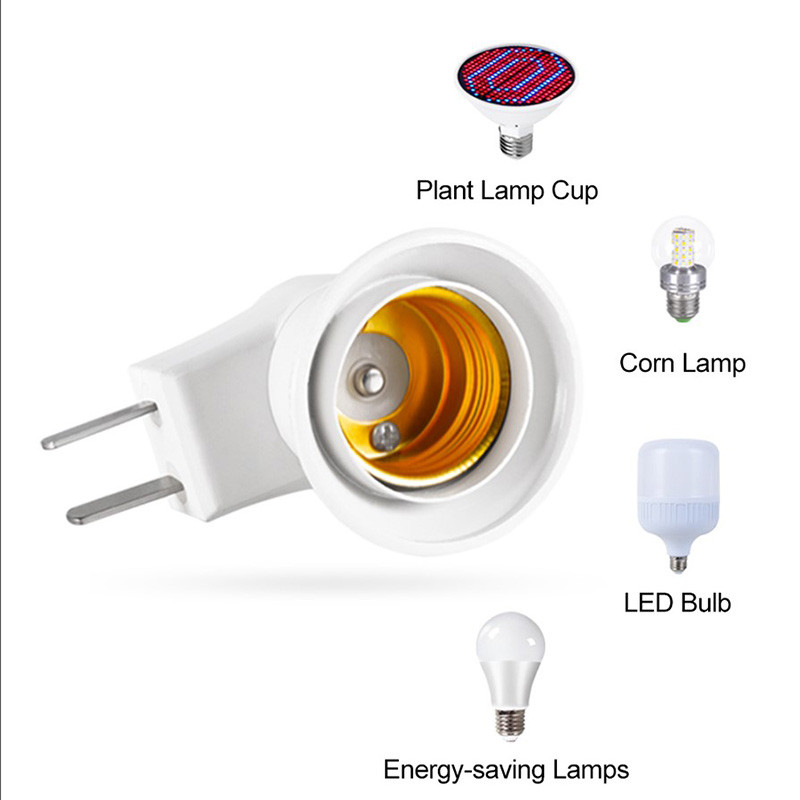 E27 220V 6A LED Priză Masculină La Suport de priză UE/SUA Adaptor pentru bec Convertor ON/OFF pentru bec Edison E27 Fitinguri pentru lămpi