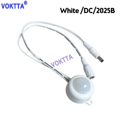 5V USB infračervený PIR senzor pohybu DC12V 24V detektor ľudského pohybu DC spínač pre LED svetelný pásik automatický
