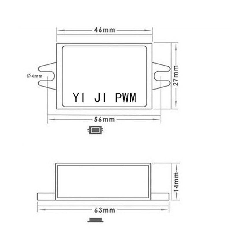 USB C átalakító Mini 12V-24V – 5V 3A Kimeneti autós telefon töltő adapter DC DC Step Down Táp átalakító 12 V-tól 5 V-ig
