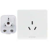 16 Ampérová čínska 3-pólová zástrčka typu 86 pre ohrievač vody s klimatizáciou AC100~250V 16A