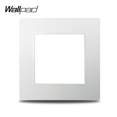 Wallpad S6 Panou alb periat UE Franceză Priză de perete universală Încărcător USB Date Module TV CAT6 Combinație DIY