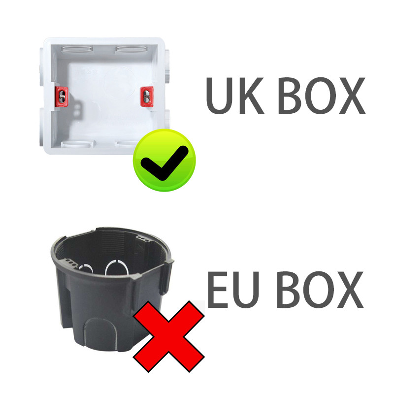 Wallpad S6 Panou alb periat UE Franceză Priză de perete universală Încărcător USB Date Module TV CAT6 Combinație DIY