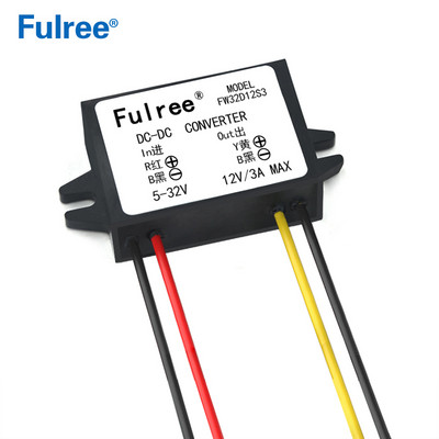12V19V24V(5-32V) la 12V 1A 2A 3A DC DC Regulator de tensiune Stabilizator Convertor Sursă de alimentare de 12 volți pentru difuzor radio auto