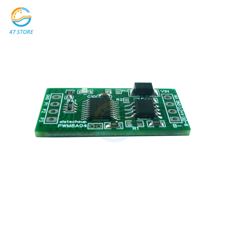 RS485 5V 12V 3Ch 1Hz-20kHz Pracovný cyklus Frekvencia Nastaviteľná PWM Generátor obdĺžnikových impulzov UART RS232 RS485 Zbernica Modbus RTU Doska