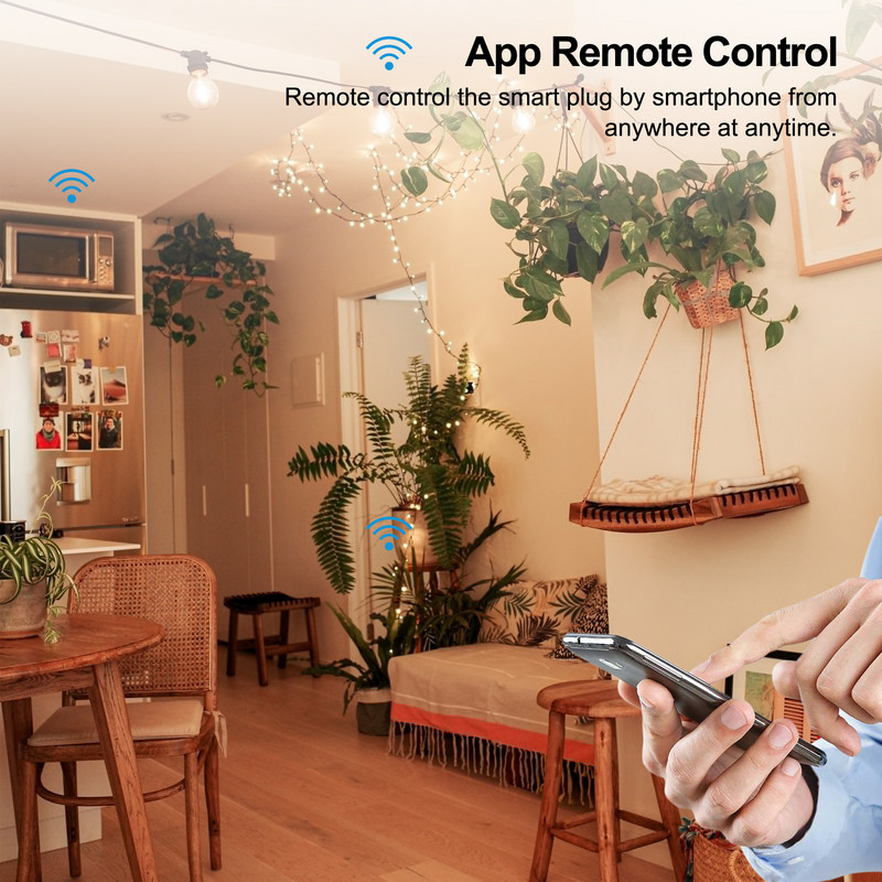 GIRIER Tuya ZigBee 3.0 nutikas pistikupesa EU 16A koos toitemonitori taimeri häälfunktsioonidega Töötab koos Alexa Google Home Smart Life'iga