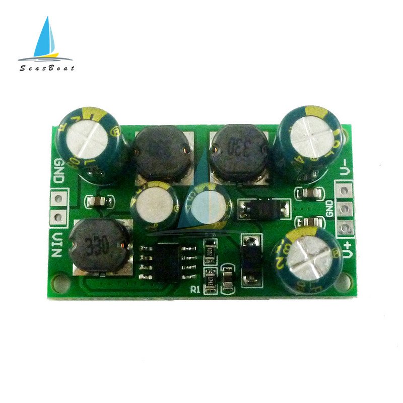 Modul convertizor DC-DC 2 în 1 8W Boost-Buck Placă de reglare a tensiunii de ieșire duală 3-24V la 5V 6V 9V 10V 12V 15V 18V 24V Convertor