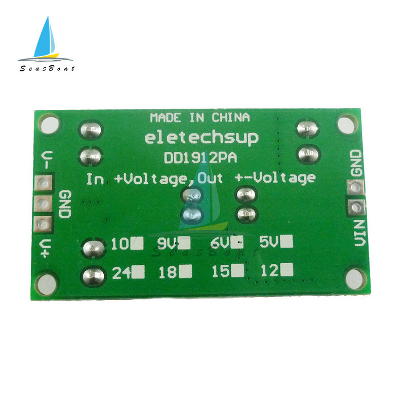 Modul convertizor DC-DC 2 în 1 8W Boost-Buck Placă de reglare a tensiunii de ieșire duală 3-24V la 5V 6V 9V 10V 12V 15V 18V 24V Convertor