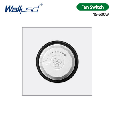 Wallpad Panou de sticlă albă Comutator de lumină de perete Doar cheie funcție DIY Combinație gratuită 52*52mm 1 2 3 4 5 Cadru multiplu