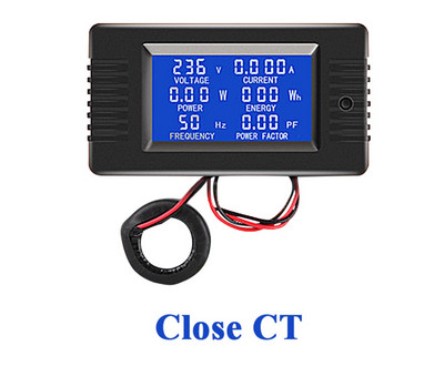 PZEM-022 AC Afișaj digital Multimetru Monitor de putere Voltmetru Ampermetru Wattmetru Frecvență Contor Factor Contor AC 80V~260V 100A