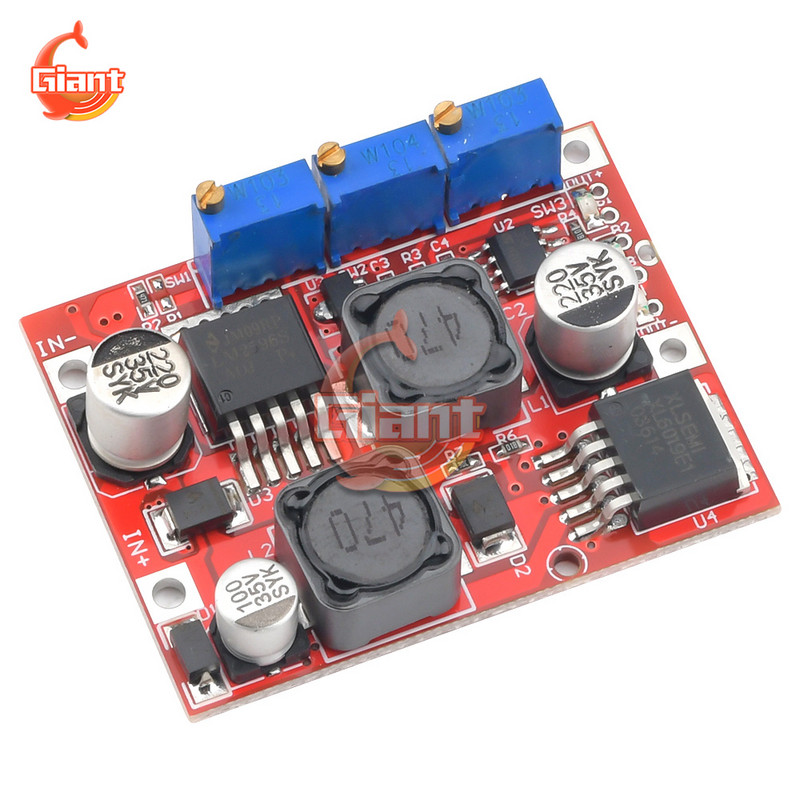 LM2577/ LM2596 Energie solară automată DC Buck Step Down Boost Step Up Modul de sursă de curent Convertor regulator de tensiune
