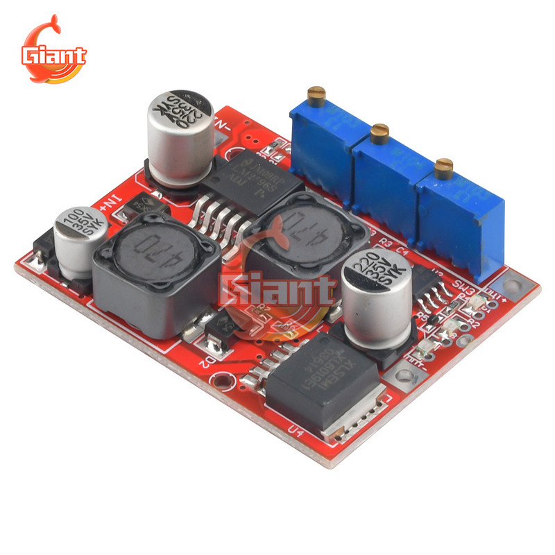 LM2577/ LM2596 Energie solară automată DC Buck Step Down Boost Step Up Modul de sursă de curent Convertor regulator de tensiune