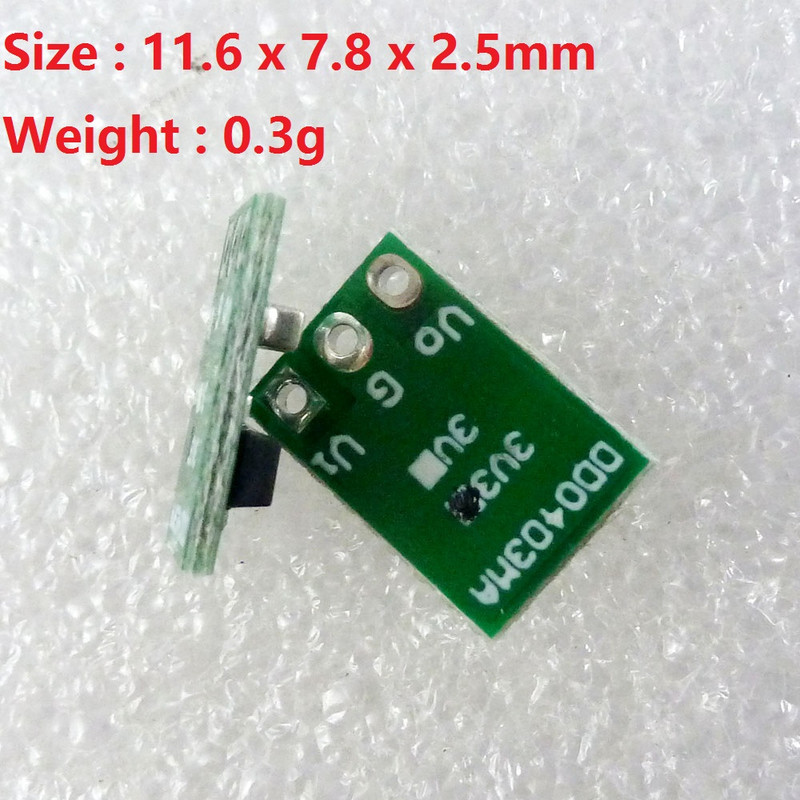 2x 3,3-6V-tól 3V-ig 3,3V DC-DC átalakító, leléptető tápegység Buck LDO modul feszültségszabályozó kártya
