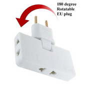 ES spraudnis, 3 ceļu sadalītājs, mini 3 in1 kontaktligzda, bezvadu pagarinātāja barošanas josla AC110 ~ 250 V 10 A