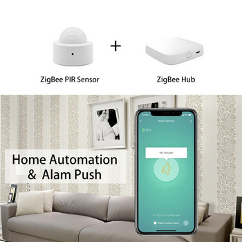 Tuya Zigbee 3 0 Ανιχνευτής κίνησης WiFi Υπέρυθρος Αισθητήρας ανθρώπινης κίνησης Ασύρματος ανιχνευτής κίνησης Home Office