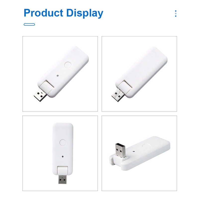 Tuya Wifi vārteja USB tips Inteliģentās vārtejas Bezvadu vārtejas Intelligent Bluetooth Mesh5.0 Beacon Gateway