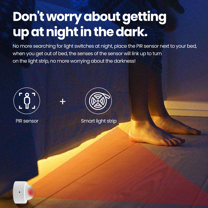 Senzor de mișcare Pir Zigbee3.0 Senzor de corp uman fără fir Tuya Senzor de mișcare a corpului Senzor de corp uman Tuya Senzor de mișcare Mini Pir