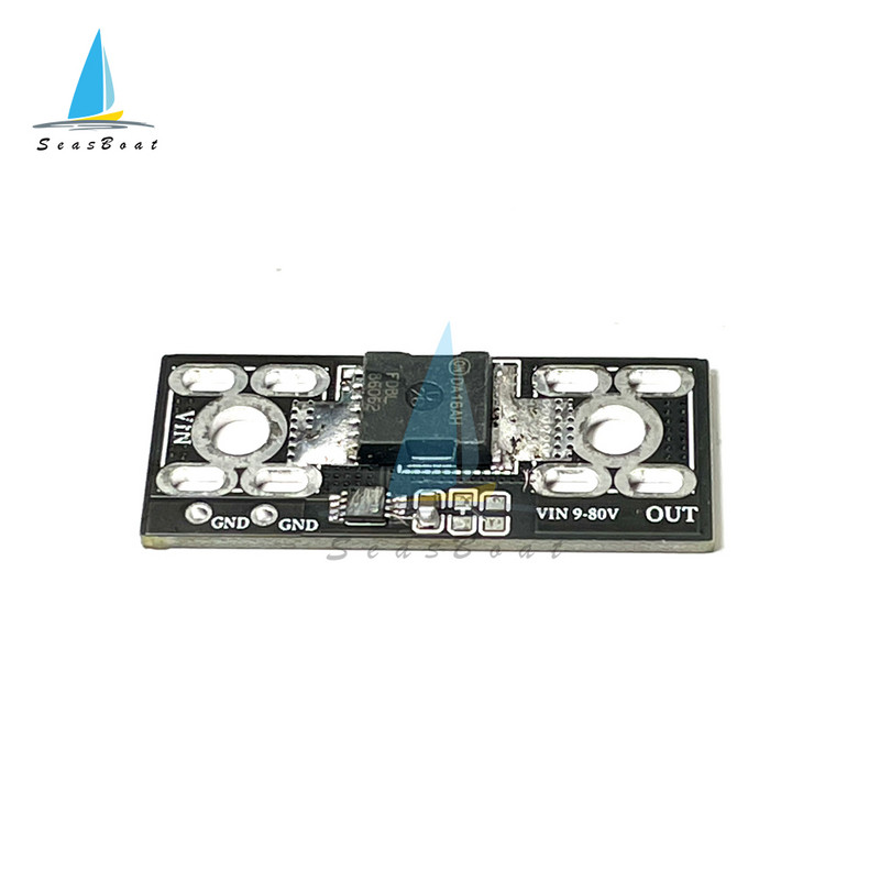 9-80V 50A kõrge vooluga ideaalne dioodmoodul päikeseenergia pöördlaadimise vastane pöördvoolukaitse