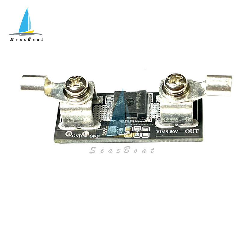 9-80V 50A kõrge vooluga ideaalne dioodmoodul päikeseenergia pöördlaadimise vastane pöördvoolukaitse