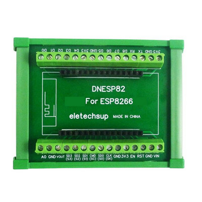 2.4G NodeMcu Lua WIFI ESP8266 Wifi GPIO DIN Rail Box Разширителна платка за Arduino PLC