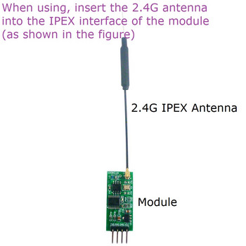 Ασύρματος πομποδέκτης πολλαπλών λειτουργιών 2.4G TTL RS232 RS485 TYPE-C USB για Arduino NodeMCU ESP8266 ESP32 Modbus RTU