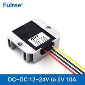 12V 24V - 5V 5A 25W 10A 50W DC-DC Step Down Buck Converter 12Vdc 24Vdc - 5Vdc 5AMP 10AMP Taxi autó LED kijelző tápegység