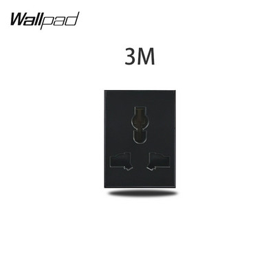 Sklenený panel pre domácich majstrov, EÚ, Francúzsko, USA, Taliansko, zásuvka, satelitná TV, dáta, USB, nástenná zásuvka, 18*75 mm, 153*75 mm, 191*75 mm panel