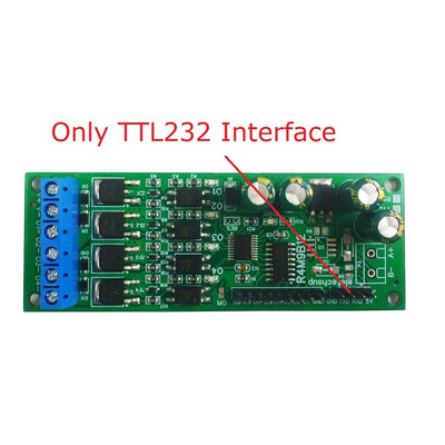 DC 12V 24V RS485 többfunkciós félvezető relé modul 4CH MOS tranzisztor és 8CH TTL szintű kimeneti kártya Modbus RTU & AT Command