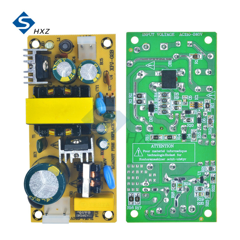 AC-DC 12V3A 24V1.5A 36W kapcsoló tápegység modul csupasz áramkör 220V–12V 24V áramköri lap cserére/javításra